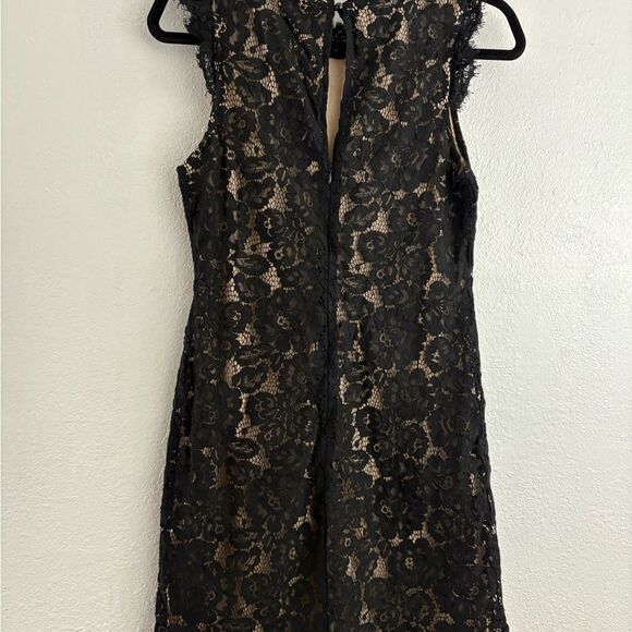 Hidden Label sleeveless black lace dress size L - Picture 6 of 9